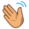 Waving Hand - Medium emoji on Emojidex